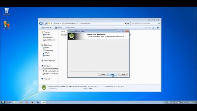 Android Studio - Installation in Windows 7 смотреть онлайн