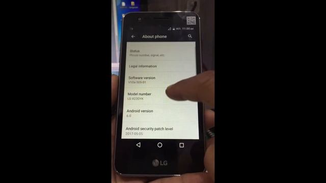 LG K4 2017 (X230YK) Enter Unlock Code Guide смотреть онлайн