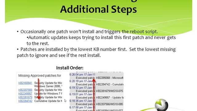 Kaseya Patch Management - Troubleshooting Part 2 (Pt 7) смотреть онлайн