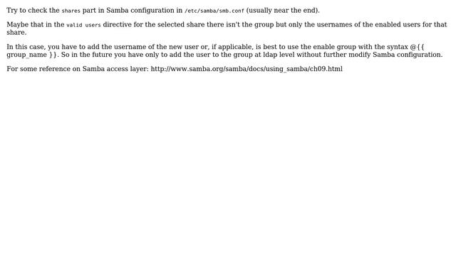 DevOps & SysAdmins: OpenLDAP and Samba, can't log onto Samba share from Windows (5 Solutions!!) смотреть онлайн