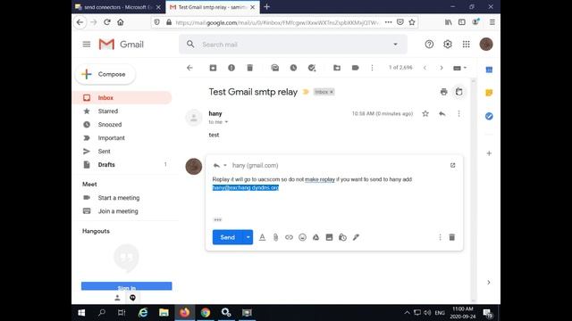 Free Gmail account as as service connector in exchange 2019 смотреть онлайн