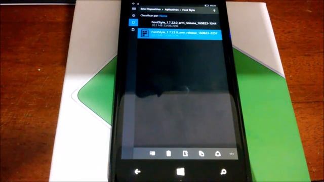 Trocando a Fonte do Windows 10 Mobile (Font Style + Interop Tools) смотреть онлайн