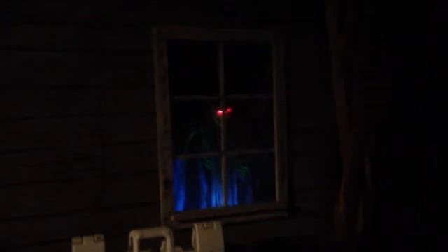 Field of Screams Haunted Stadium Demon in the Window Effect 2014 смотреть онлайн