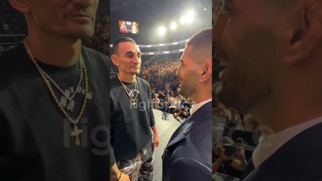 Топурия - Холлоуэй БИТВА ВЗГЛЯДОВ «Жду тебя в центре октагона!» | FightSpaceMMA смотреть онлайн