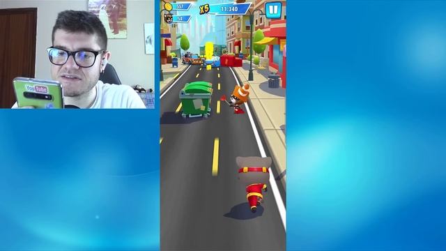 Talking Tom Hero Dash - PRIMO BOSS e sblocchiamo ANGELA! - Android - (Salvo Pimpo's) смотреть онлайн
