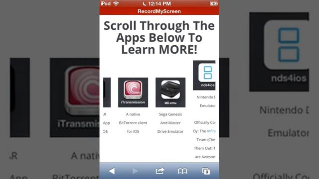 How to Record Your iDevice's Screen (iOS 6) смотреть онлайн