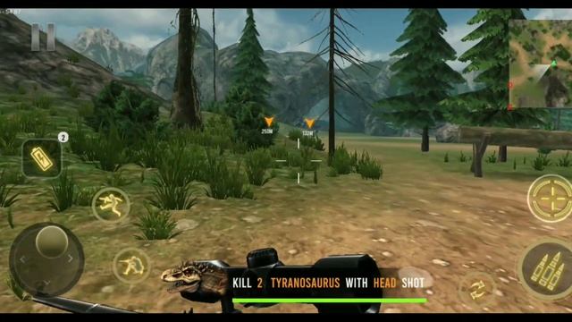 Dinosaur Hunter Classic Games - Dino Hunting 3D Dinosaur Games - Android Gameplay# смотреть онлайн