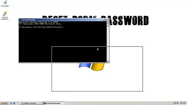 How to Reset DSRM Password in Windows 2003 смотреть онлайн
