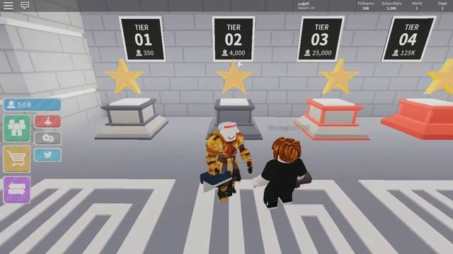 СТАНОВЛЮСЬ ПОПУЛЯРНЫМ В ROBLOX Fame Simulator смотреть онлайн