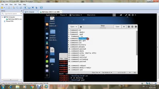 Kali Linux Part 11(Basic Commands In Kali) смотреть онлайн