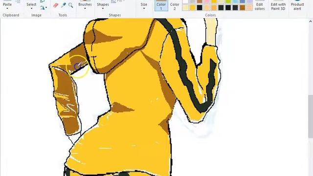 Drawing Karen Araragi In Windows Paint смотреть онлайн