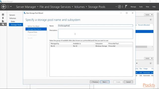 Delve into Windows Server 2016 Administration: Storage Pools|packtpub.com смотреть онлайн