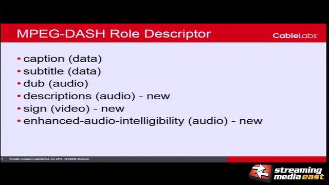 Implementing New Technologies With MPEG-DASH смотреть онлайн