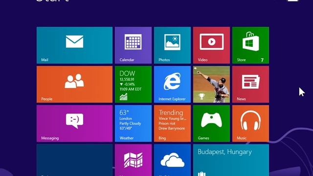 Windows 8.0 Professional - Select Multiple Apps at the Same Time смотреть онлайн