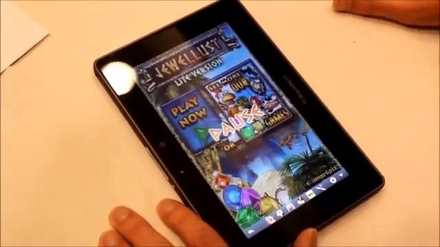BlackBerry PlayBook Running Android Ice Cream Sandwich 4.0 смотреть онлайн