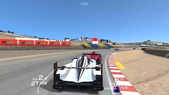 Real Racing 3 - WeatherTech Raceway Laguna Seca - Acura ARX-05 смотреть онлайн