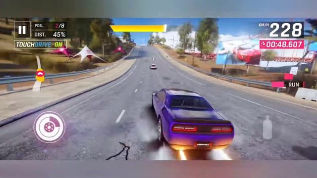 Asphalt 3D - RACE - DODGE CHALLENGER - Extra Ordinary Shots - Action Gameplay смотреть онлайн