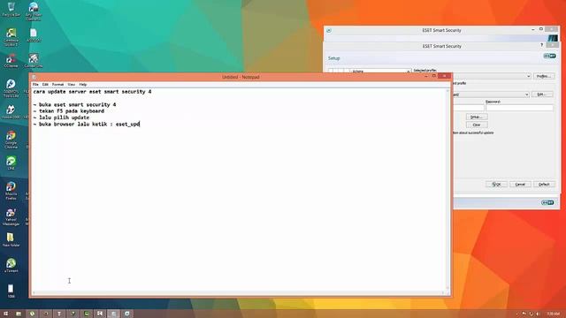 Cara Update Eset Smart security 4 смотреть онлайн