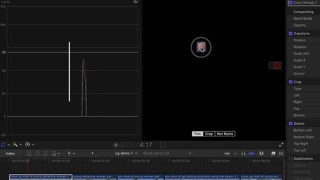 cinematic color grading in final cut pro x tutorial in telugu / km creative zone смотреть онлайн