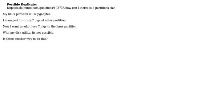 Ubuntu: Extend partition with unallocated space смотреть онлайн