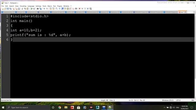 How to compile and run c program by using notepad and commnad prompt смотреть онлайн