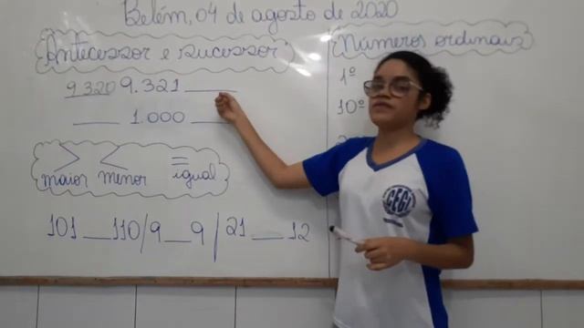 Revisão de matemática parte 1- 4° ano / prof Brena Mendes смотреть онлайн