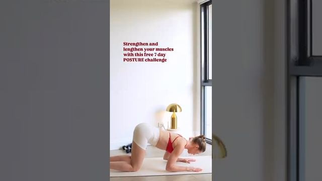 How to create better POSTURE. Free 7 day POSTURE challenge now on #pilates #fitness #posture