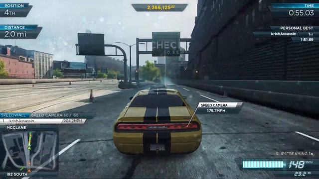 NFS MW 2012 - Dodge Challenger SRT - Running the Gauntlet - RTX 2060 Super - Ryzen 2700X - 1080p смотреть онлайн