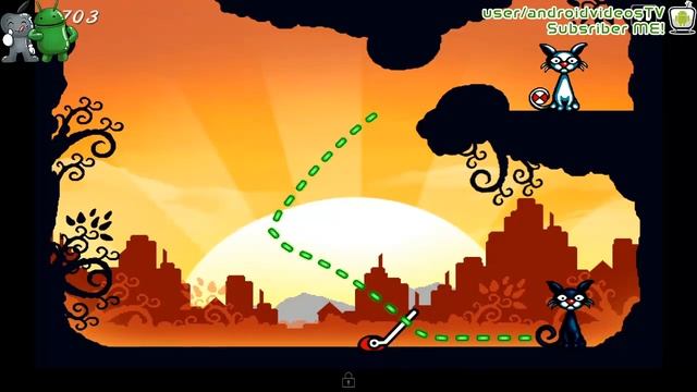 Cat Physics for Android & iPhone/iPad GamePlay смотреть онлайн