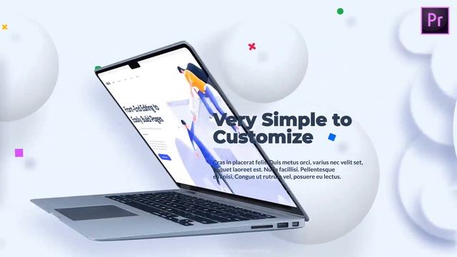 Website Presentation | Device Mockup | Adobe Premiere Pro Template