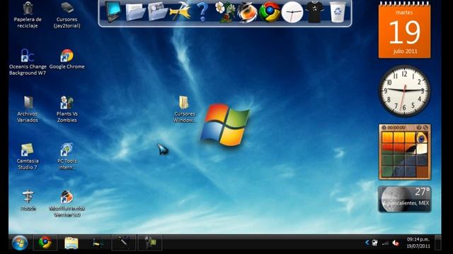Como descargar Cursores para Windows xp , vista y Seven. смотреть онлайн