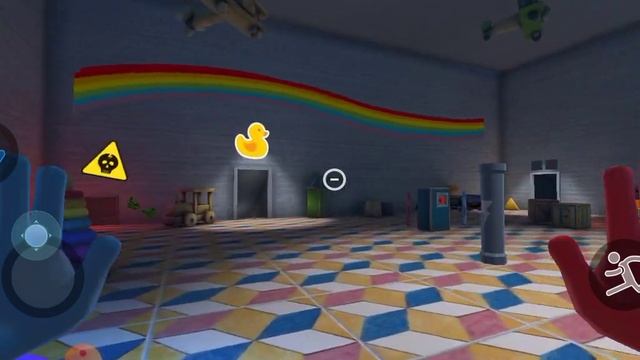 Poppy Huggy Playtime Wuggy Android Game - Mobile Gameplay Walkthrough #1 смотреть онлайн