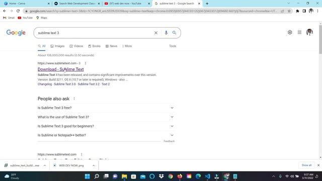 Notepad and Sublime text 3 set up on your computer. смотреть онлайн