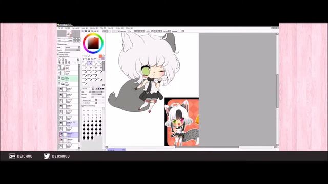 SPEEDPAINT: Crytal Commission「Paint Tool Sai 」 смотреть онлайн