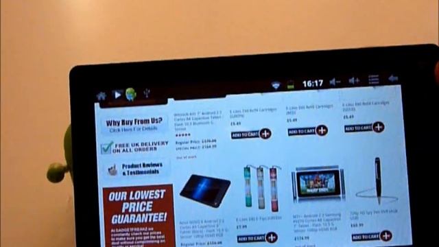 Ainol Novo 7 Advanced Tablet Demo (part2) by GadgetFreakz.co.uk смотреть онлайн