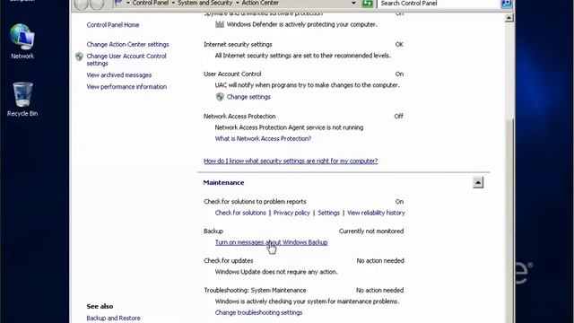 How To Manage (Hide alert issues) Action Center in Windows 7 смотреть онлайн