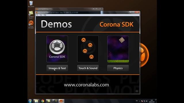 Corona SDK on Windows Getting Started смотреть онлайн