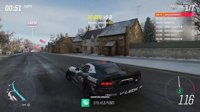 Forza Horizon 4 - #43 Viper SRT 10 Drift Build and Ranked Gameplay смотреть онлайн