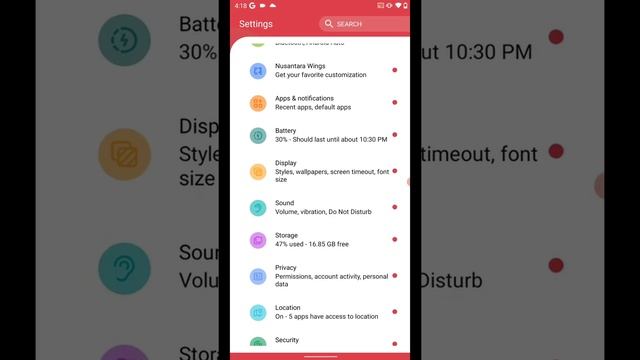Nusantara OS 2.9 for Redmi Note 5 Pro / Nusantara OS / Android 11 смотреть онлайн