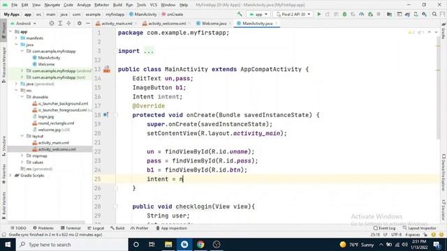 Android Programming - Lesson-2 - Use of Intent and passing message between activities смотреть онлайн