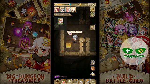 Dungeon Survival (Android APK) - Dungeon Exploration Gameplay смотреть онлайн