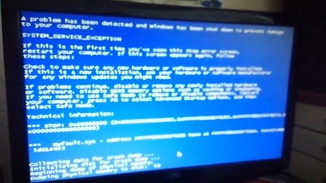 Windows Vista BSOD смотреть онлайн