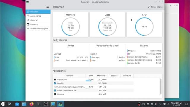 Kubuntu 22.04 LTS Jammy Jellyfish Review en Español смотреть онлайн