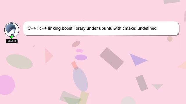 C++ : c++ linking boost library under ubuntu with cmake: undefined reference to `boost::iostreams:: смотреть онлайн