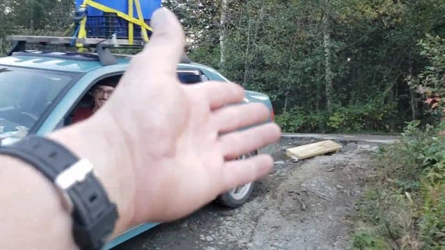 Tyler's SAAB 9\5 gets around the oil drum on Radar Road w/ no issues thanks to his home made ramps! смотреть онлайн