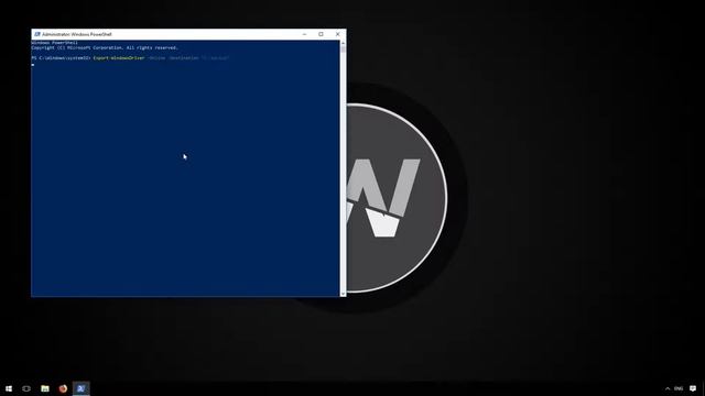 PowerShell Drivers Backup смотреть онлайн
