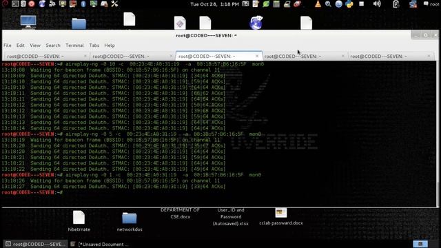 Deauth Attack смотреть онлайн