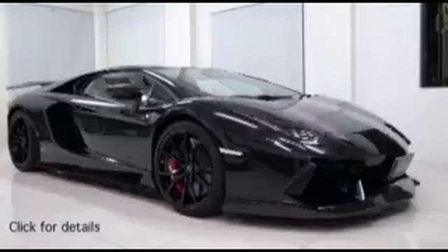 Impressive Blue Lamborghini Aventador Mansory смотреть онлайн