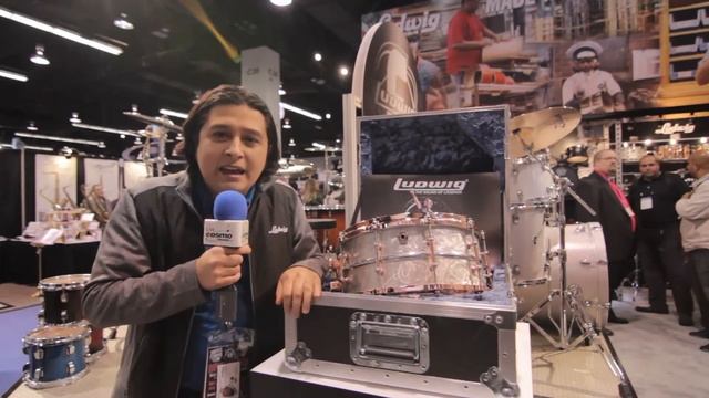Ludwig Alex Van Halen Signature Snare Drum - Cosmo Music at NAMM 2017 смотреть онлайн