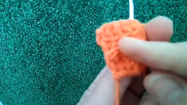 Столбики без накида за переднюю стенку петли основания/ Урок 14/ Уроки вязания крючком/ Crochet смотреть онлайн